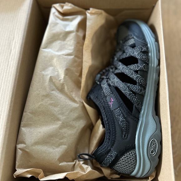 Chaco Women's Black and Gray Shoes - Picture 2 of 5